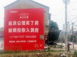 宁国墙体广告在乡镇、农村市场的媒体优势