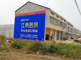 宁国农村墙体广告在不同形式上面展现的不同特色