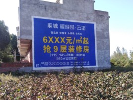 宁国墙体广告的好处