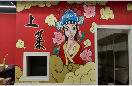 宁国墙体彩绘的发展和应用