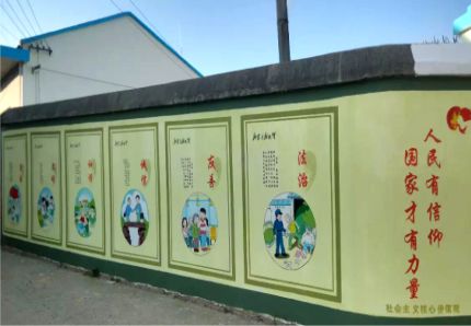 宁国文化墙施工攻略