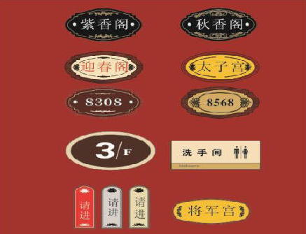 宁国门牌设计制作三要素。